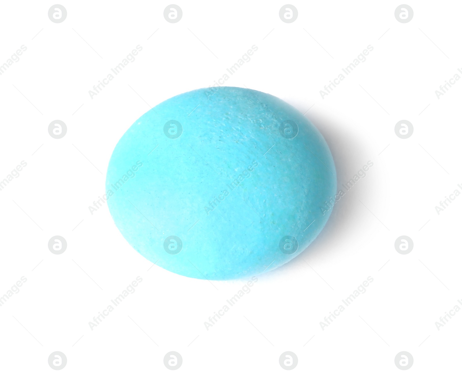 Photo of Pill on white background. Medical care and treatment