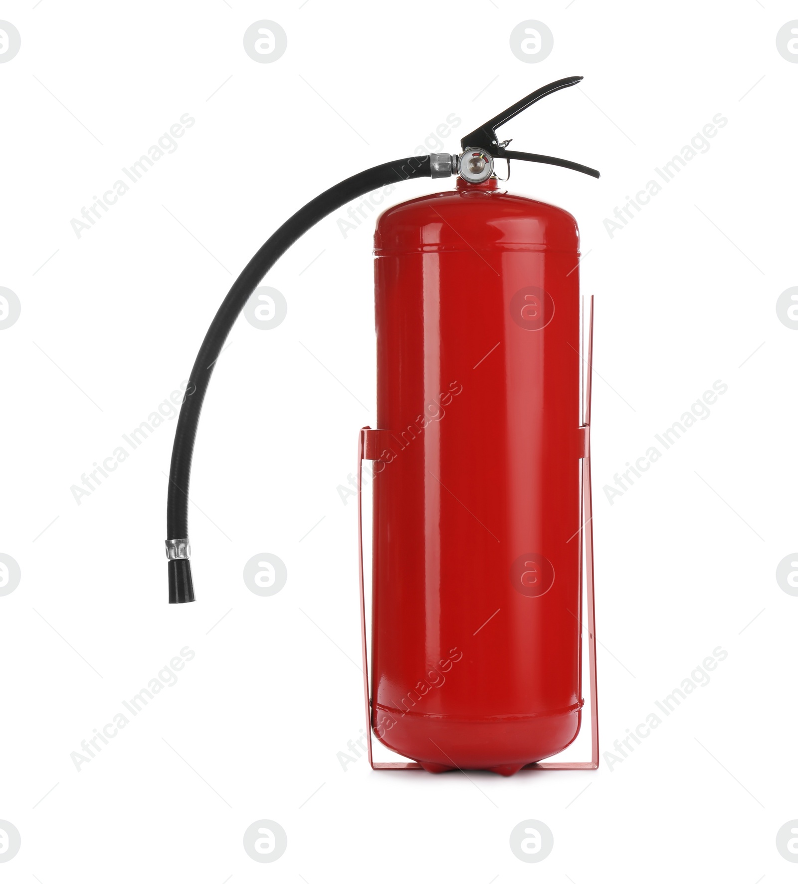 Photo of Fire extinguisher isolated on white. Safety tool