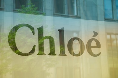 Photo of Warshaw, Poland - May 14, 2022: Glass facade of Chloe fashion store