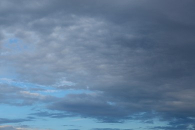 Photo of Picturesque view on beautiful sky with clouds