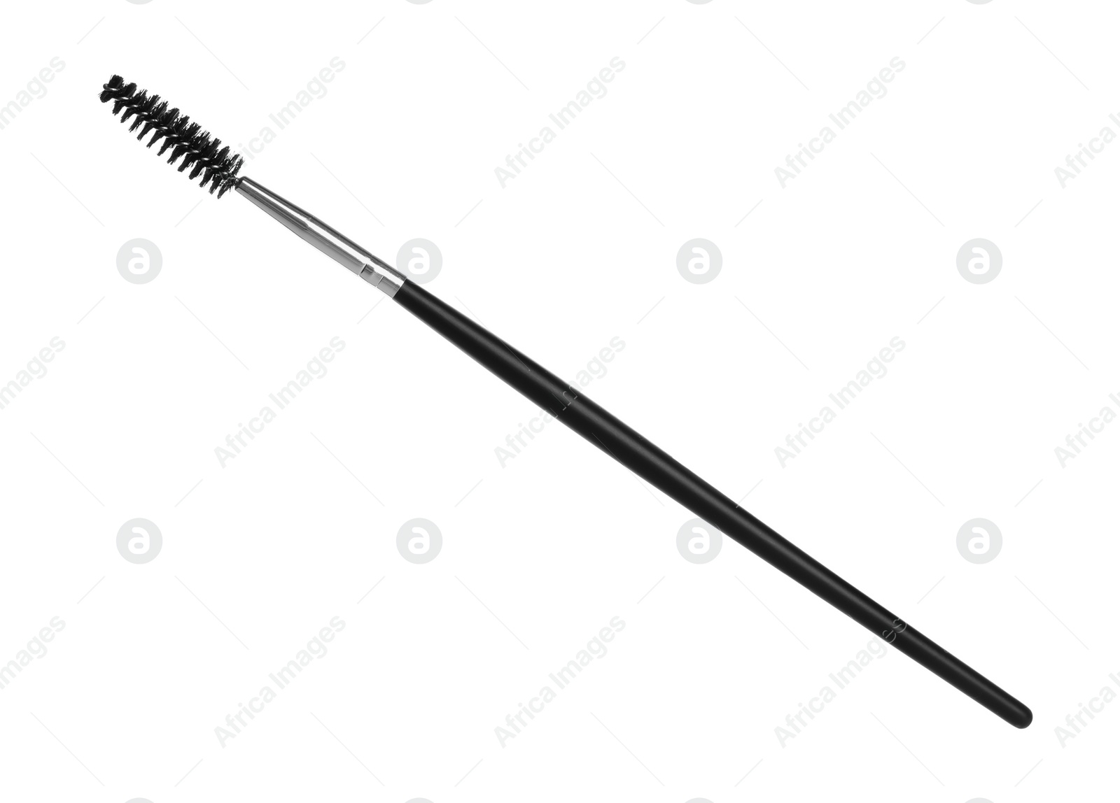Photo of Makeup applicator brush for lashes isolated on white