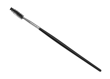 Photo of Makeup applicator brush for lashes isolated on white
