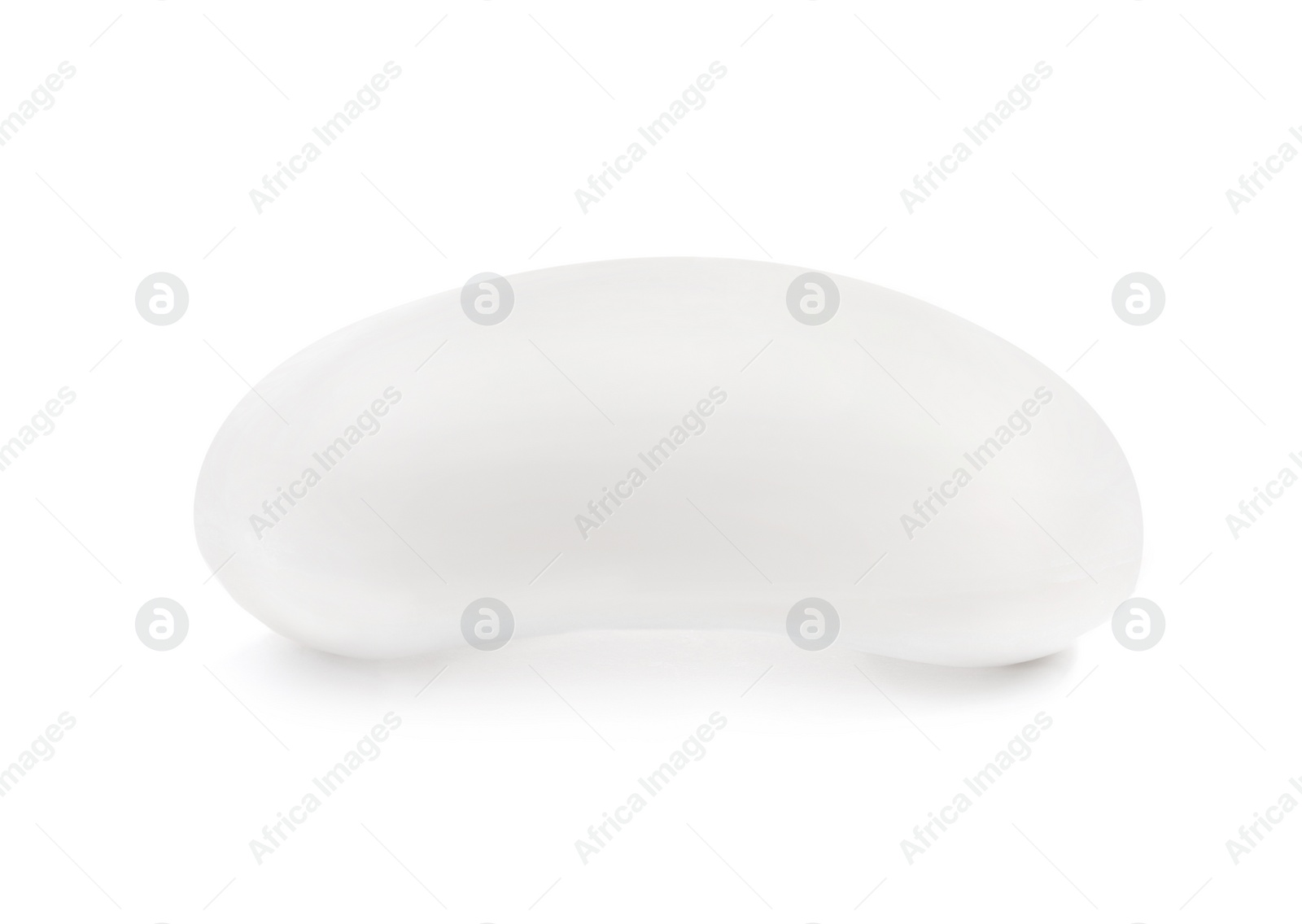 Photo of Soap bar on white background. Personal hygiene