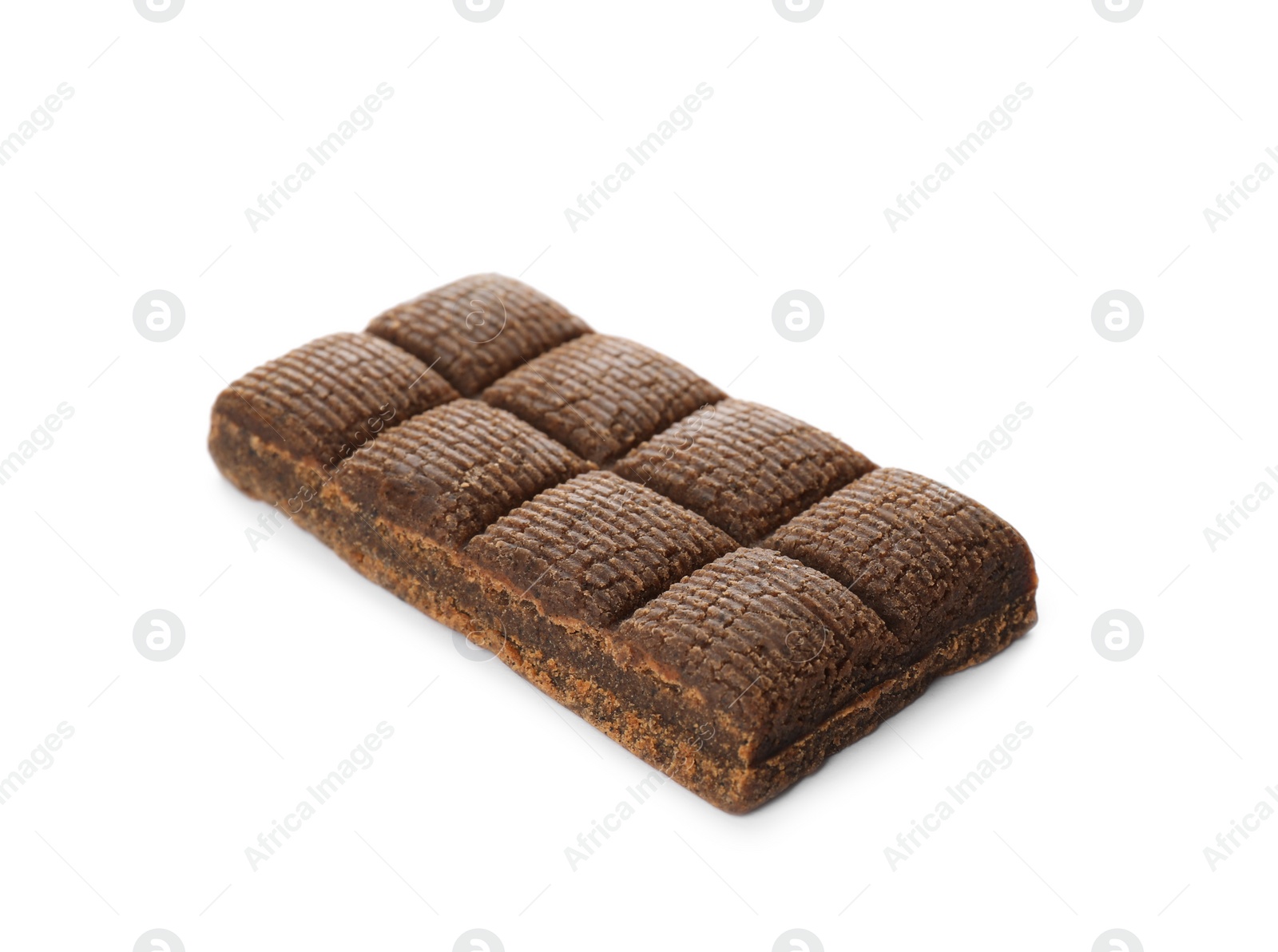 Photo of Sweet hematogen isolated on white. Nutrition bar