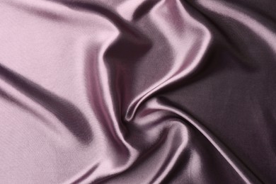 Texture of beautiful silk fabric as background, closeup