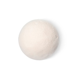 Photo of Bath bomb on white background. Spa product