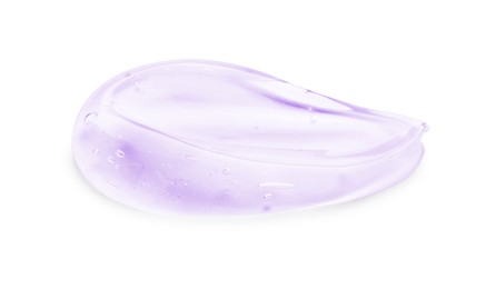 Image of Sample of cosmetic gel isolated on white