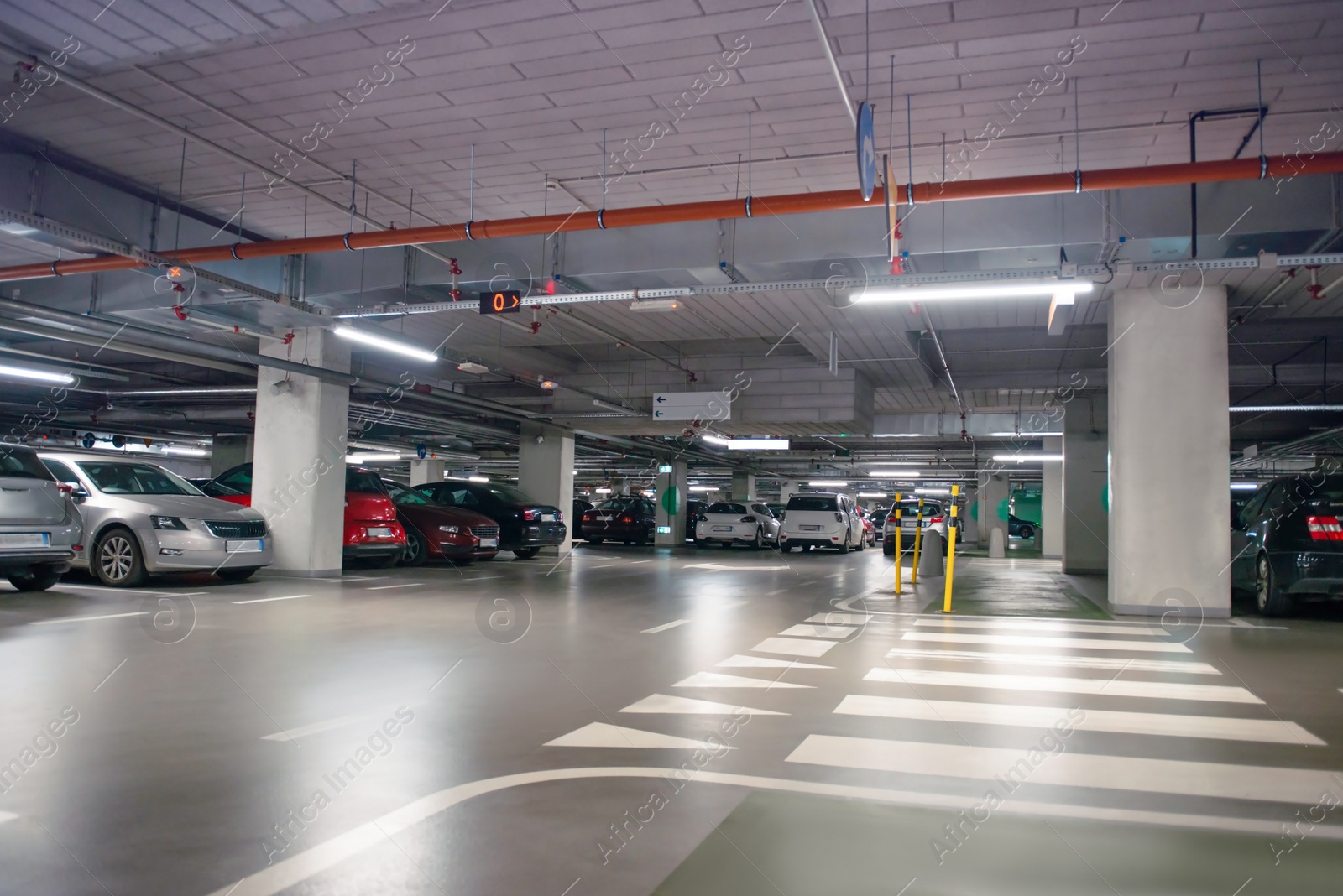 Photo of View of different cars in underground parking