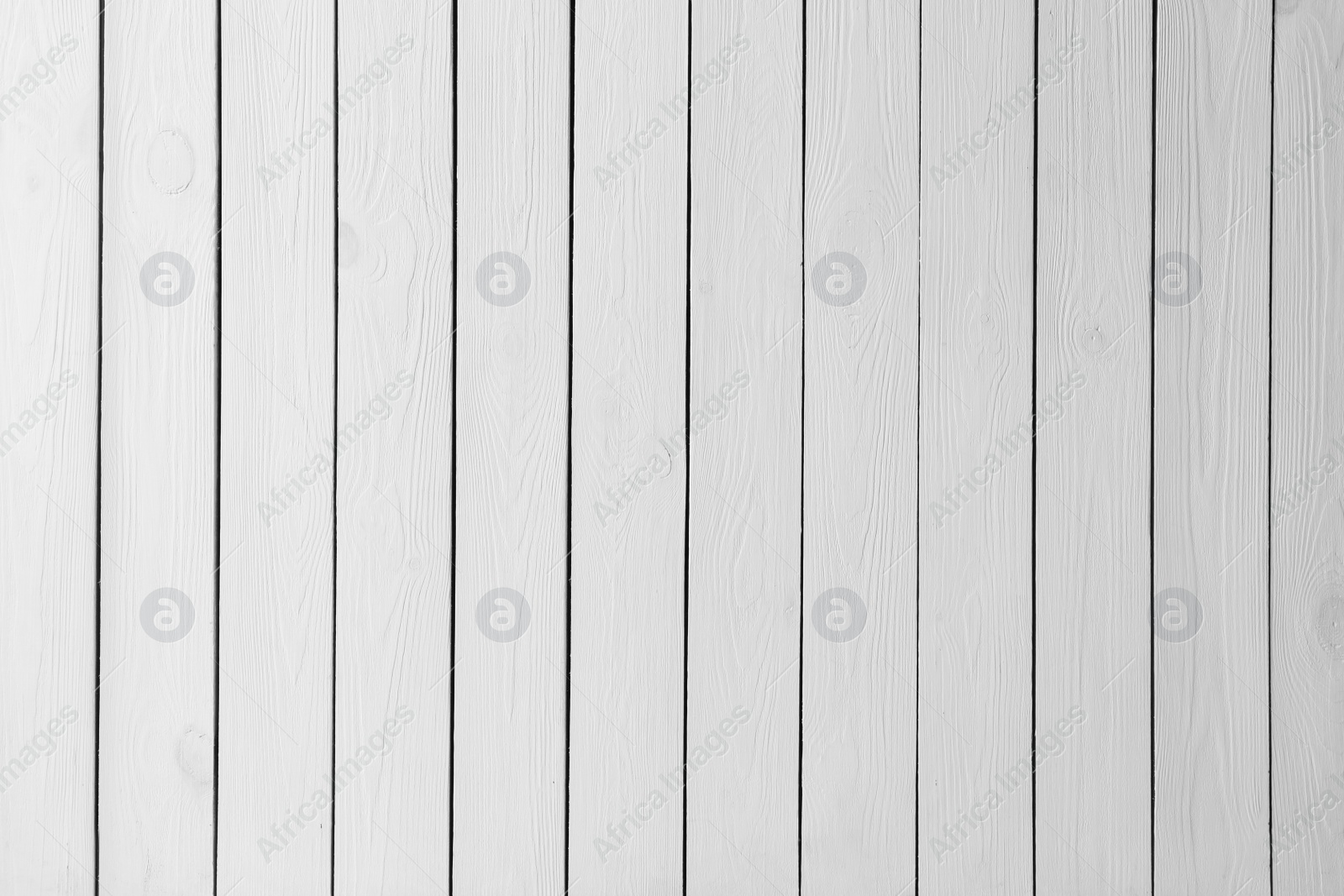 Photo of Texture of white wooden surface as background, top view