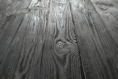 Photo of Texture of wooden surface as background, closeup