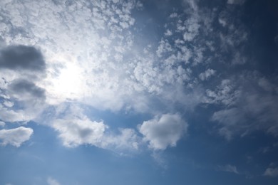 Photo of Picturesque view of blue sky with clouds