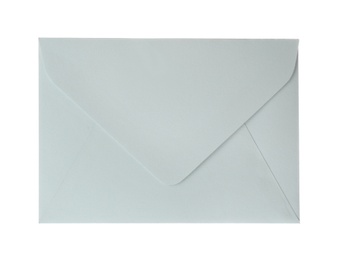 Photo of Paper envelope isolated on white. Mail service