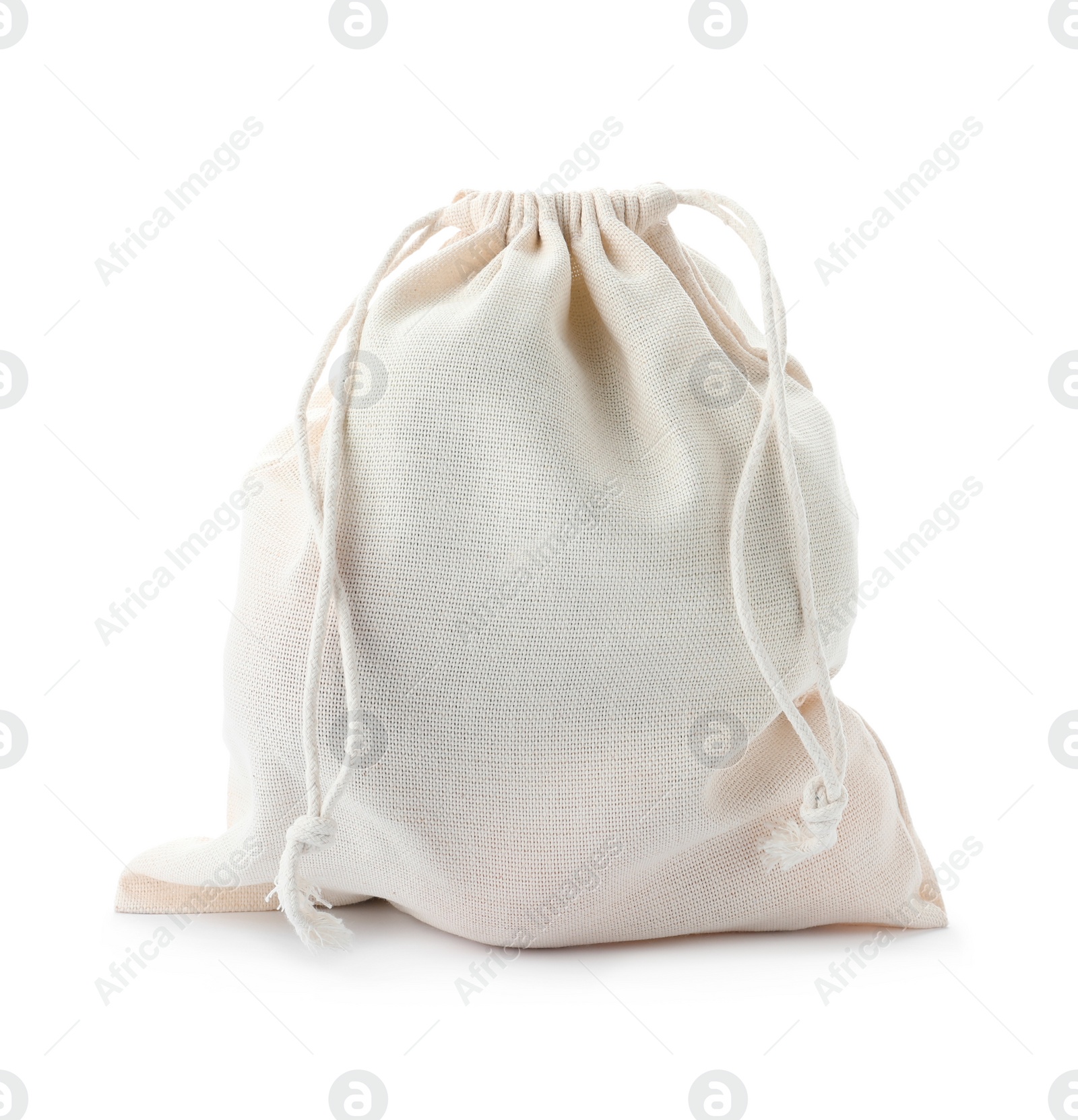 Photo of Full cotton eco bag isolated on white