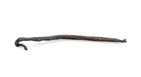 Photo of Vanilla stick on white background