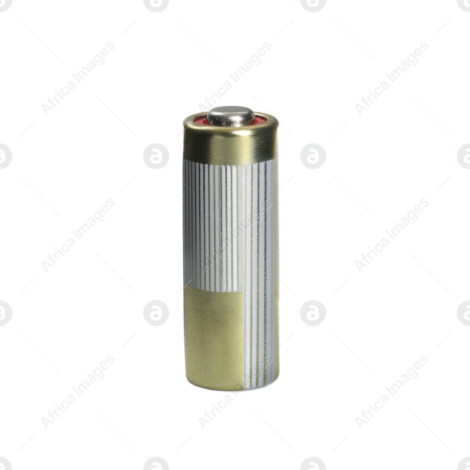 Image of New N battery isolated on white. Dry cell