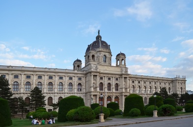 Photo of VIENNA, AUSTRIA - JUNE 19, 2018: Picturesque view of Natural History Museum