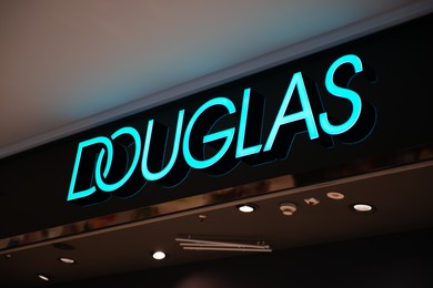 Photo of Siedlce, Poland - July 26, 2022: Douglas perfume store in shopping mall