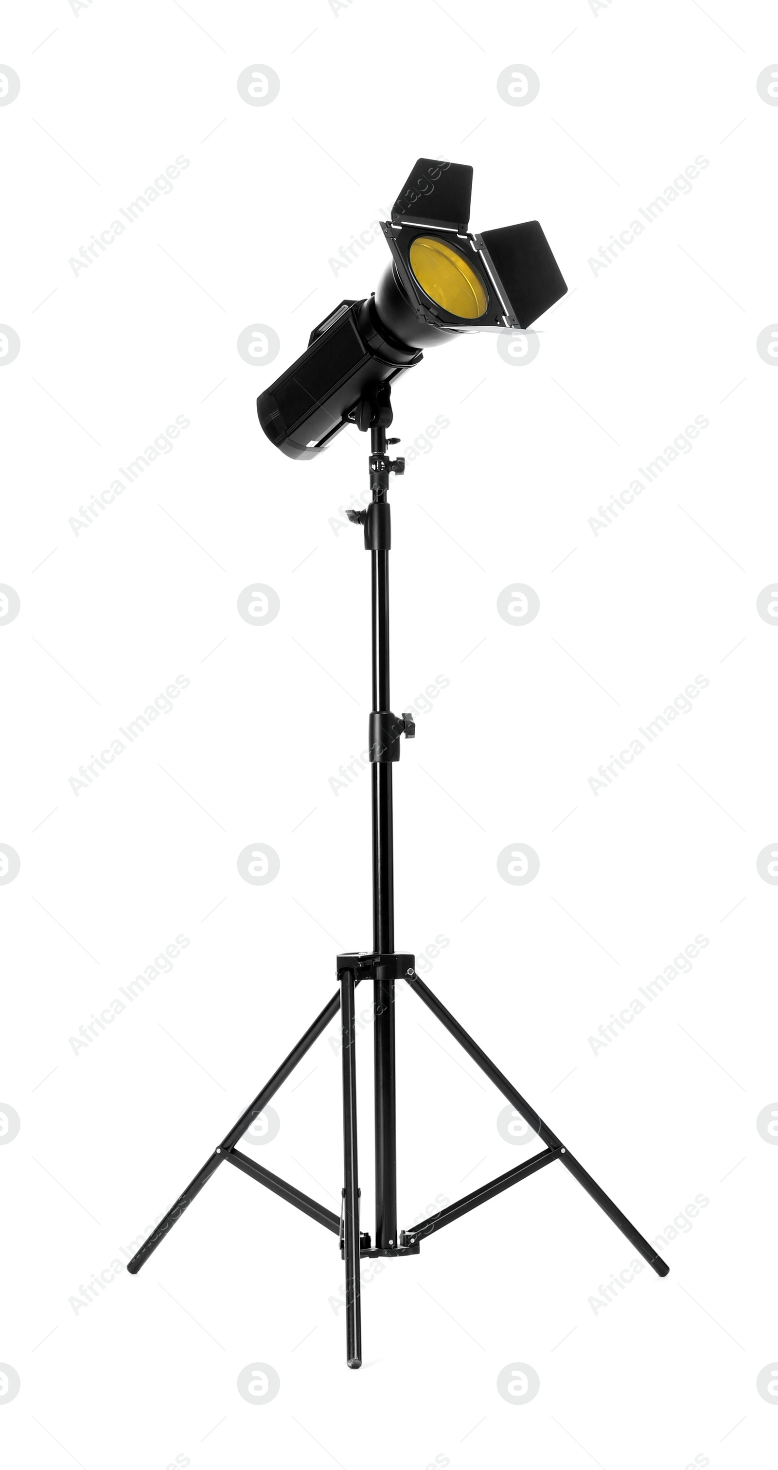 Photo of Studio lighting on white background. Food photography