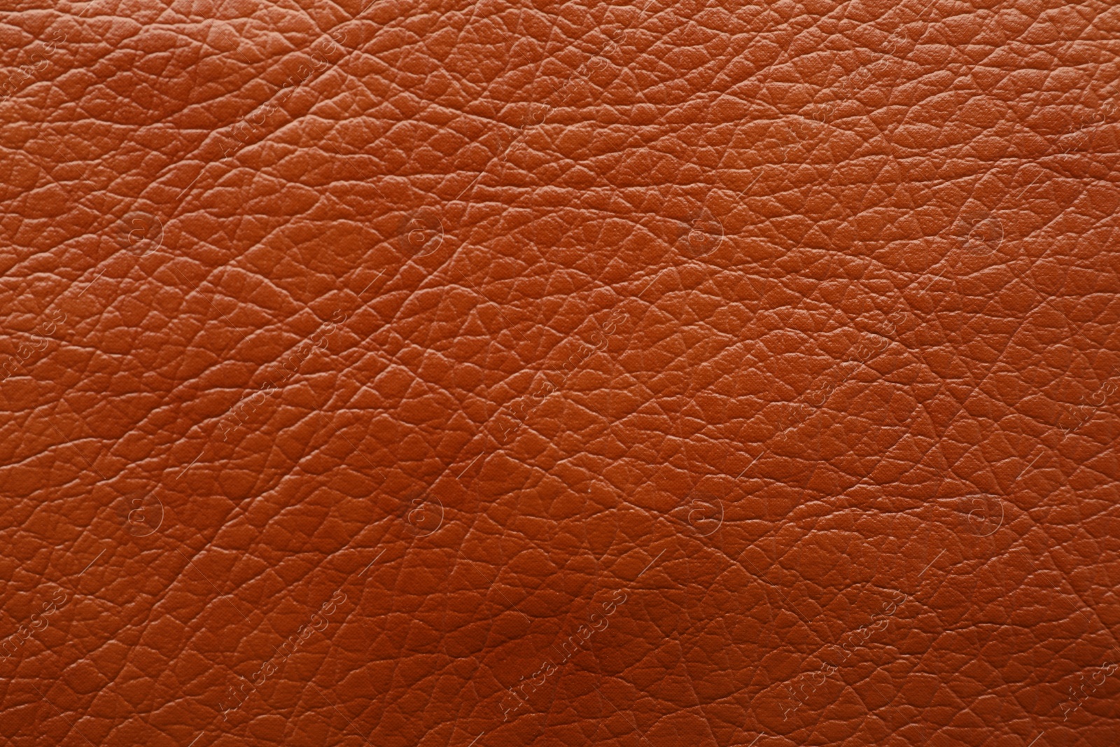 Photo of Texture of brown leather as background, closeup