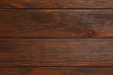 Texture of wooden surface as background, top view