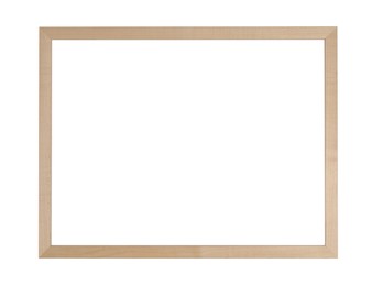 Wooden frame isolated on white. For mirror, photo, picture, painting and others