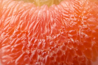 Tasty fresh pomelo fruit as background, closeup