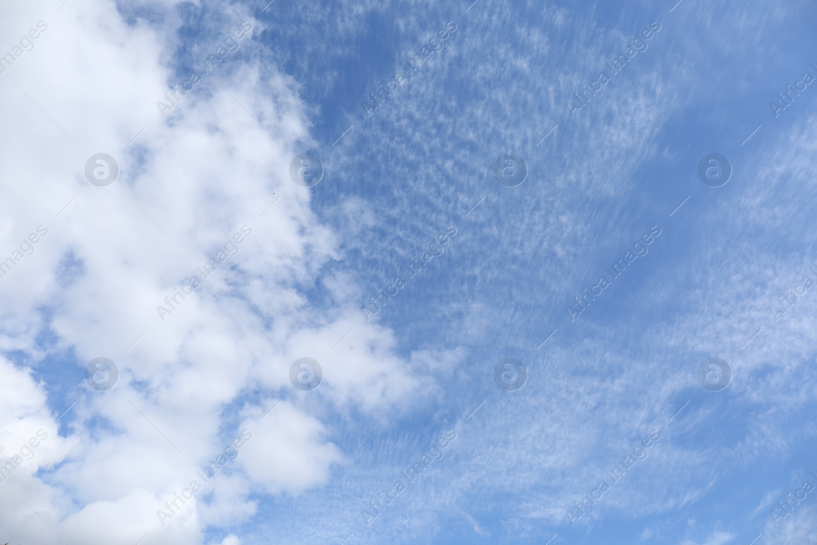 Photo of Picturesque view of blue sky with white clouds