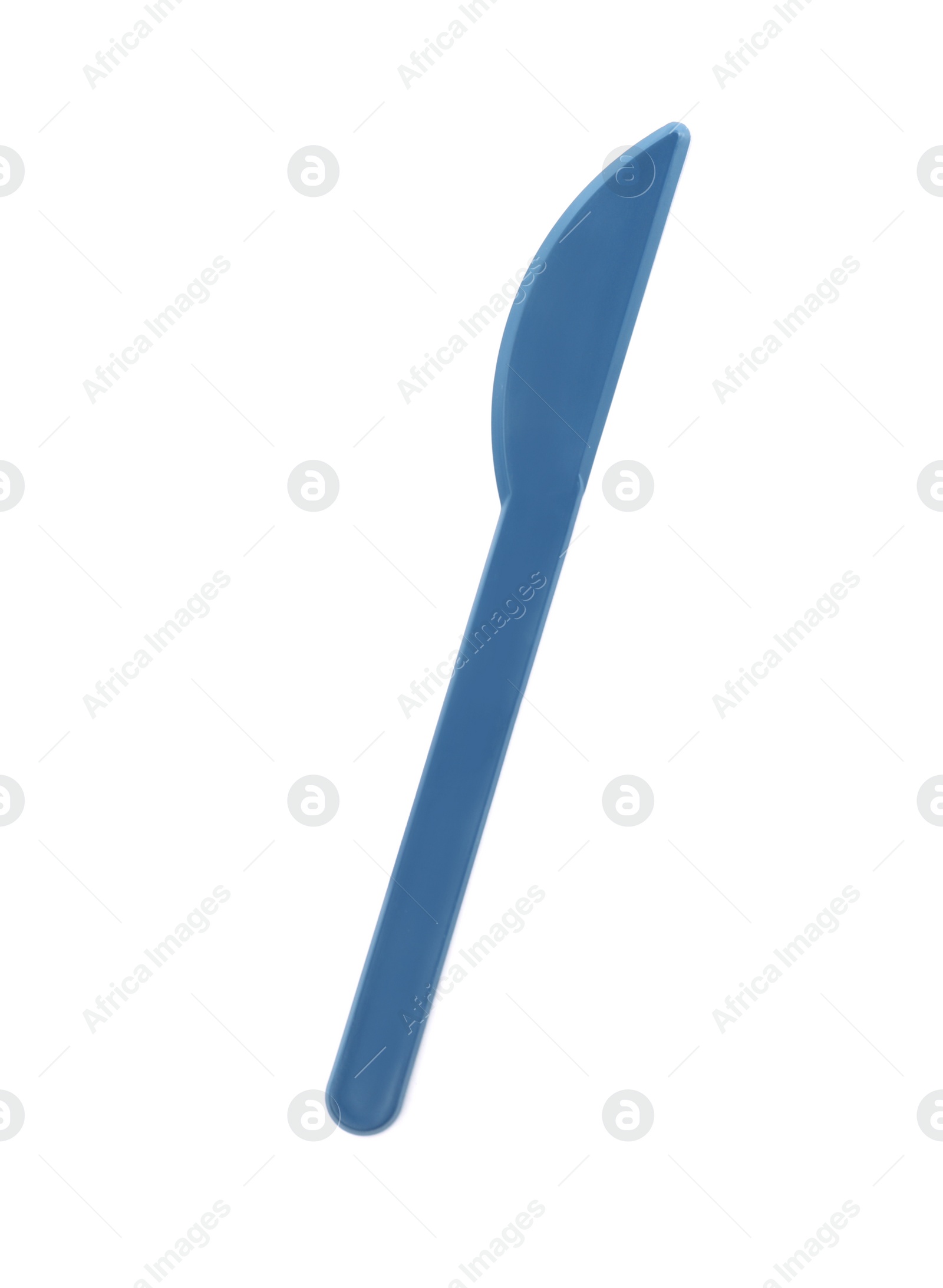 Photo of Knife for plasticine isolated on white, top view