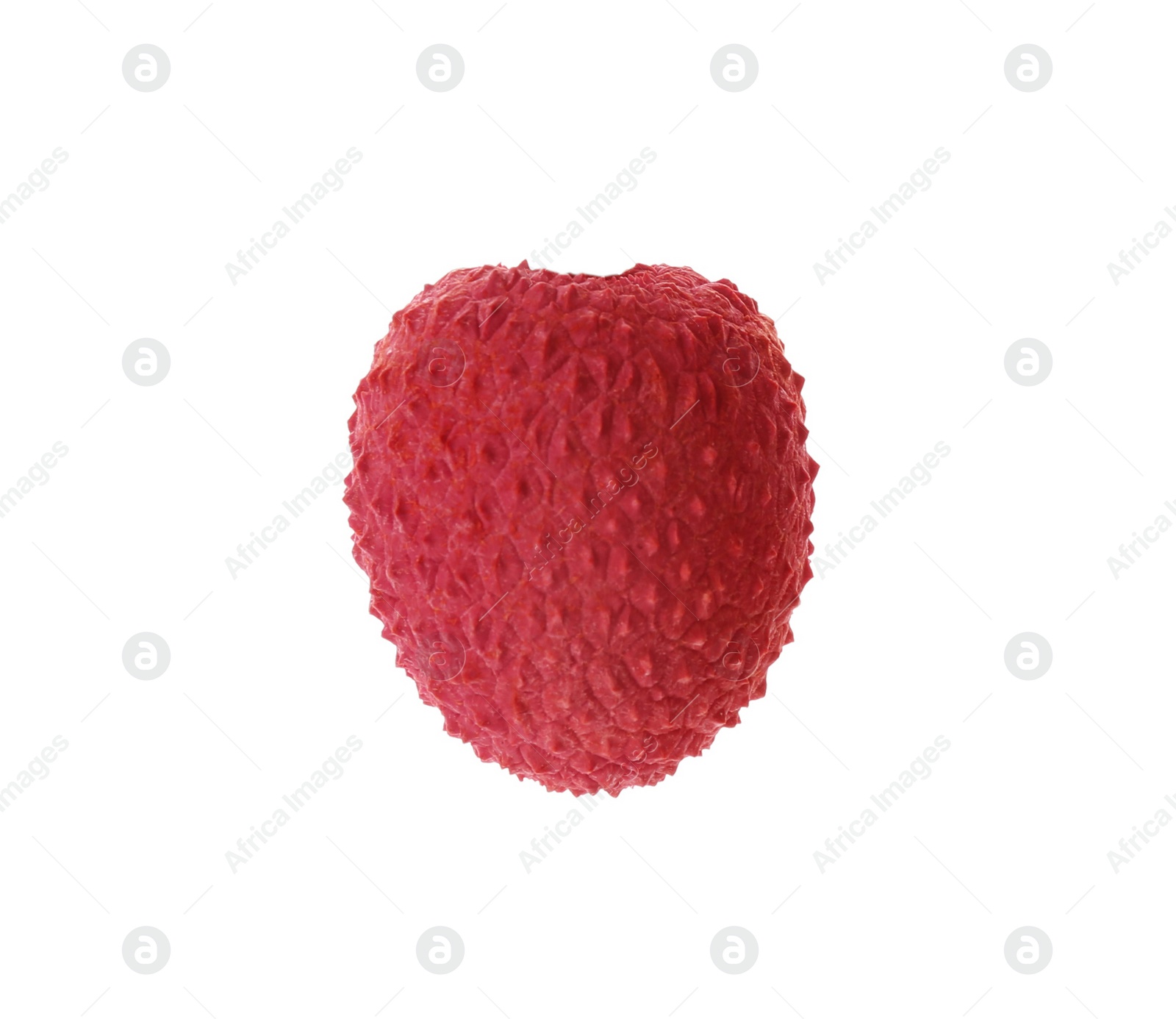 Photo of Whole ripe lychee fruit isolated on white