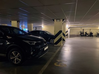 Photo of View of different vehicles in underground parking