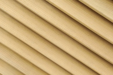 Texture of wooden planks as background, top view