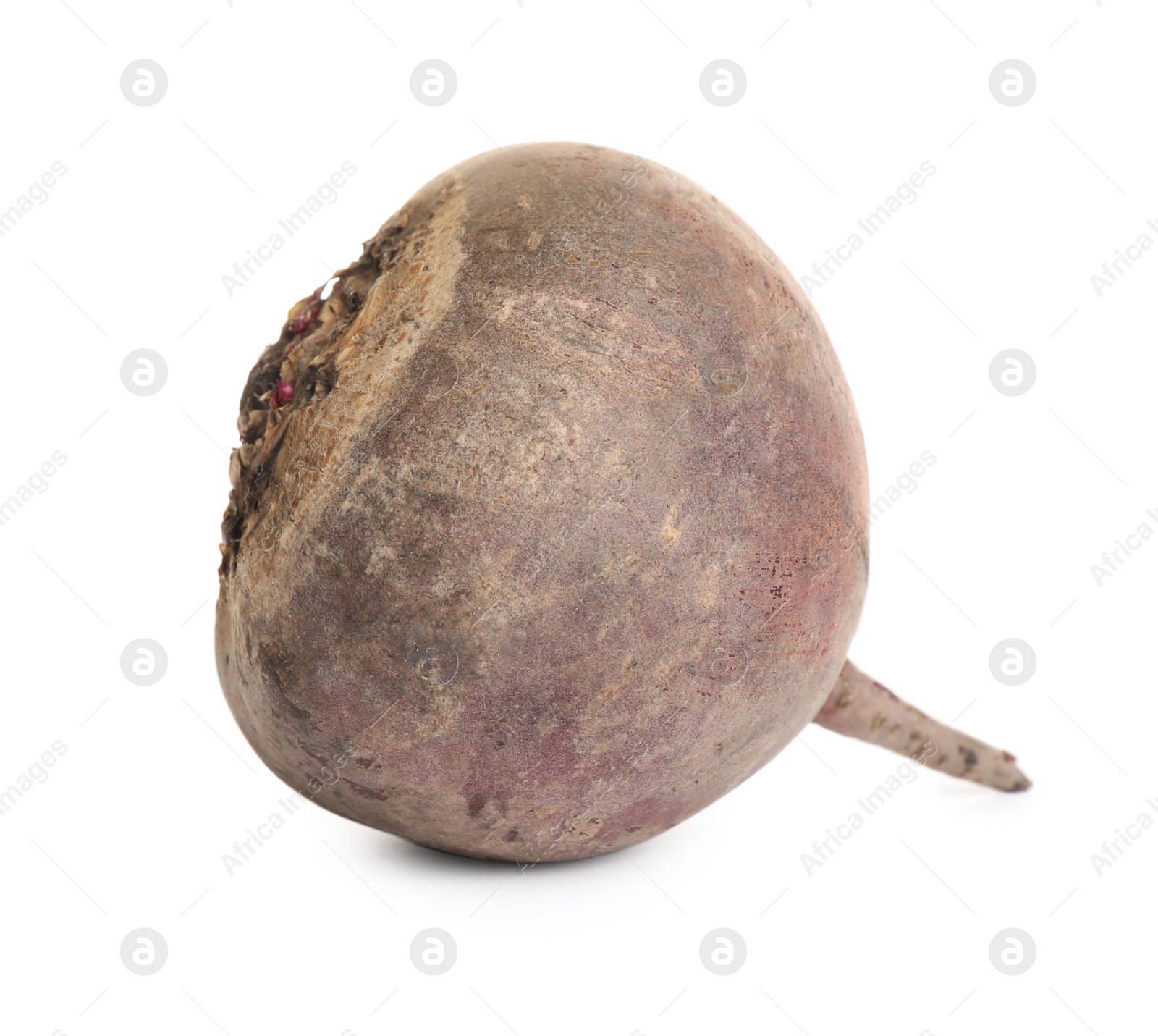Photo of Whole fresh beet root isolated on white