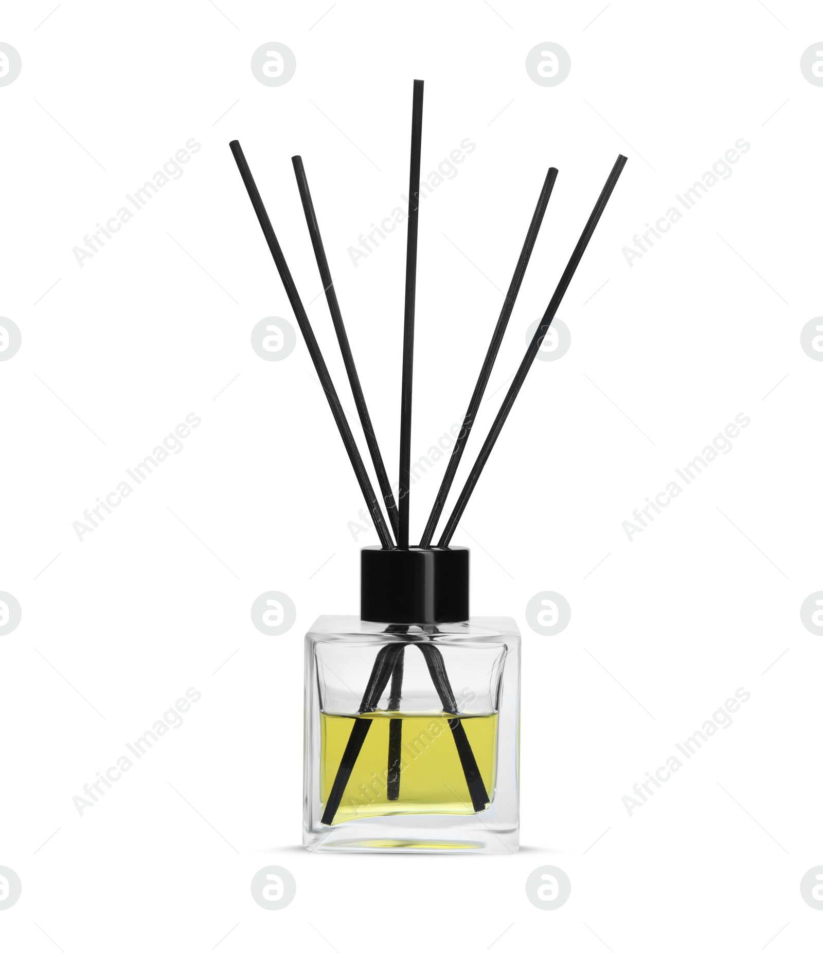 Photo of Aromatic air reed freshener isolated on white