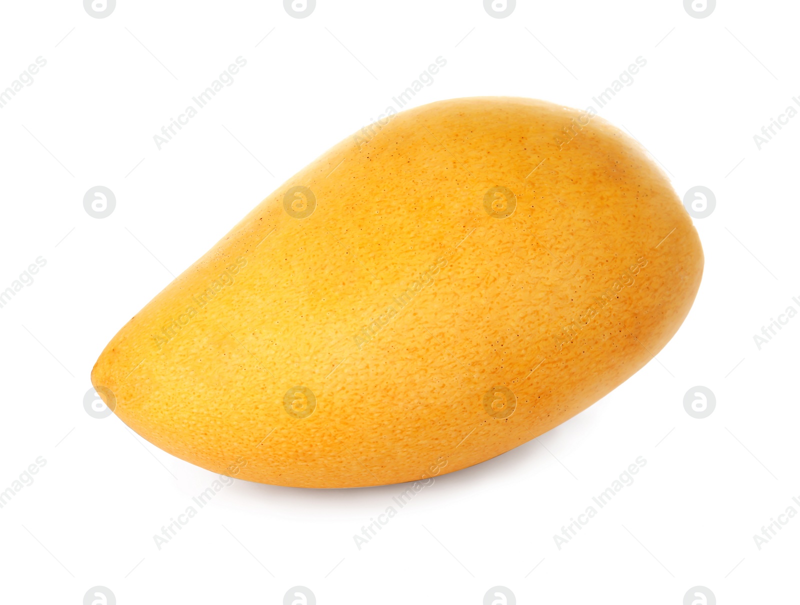 Photo of Fresh ripe juicy mango isolated on white