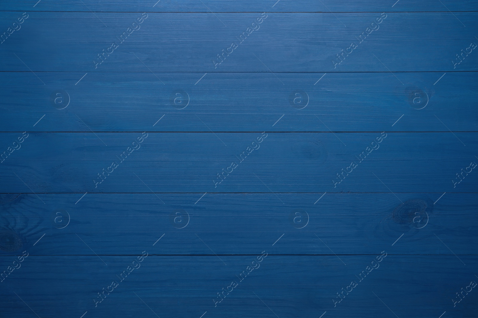 Photo of Texture of blue wooden surface as background, top view