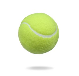 Image of Tennis ball isolated on white. Sports equipment