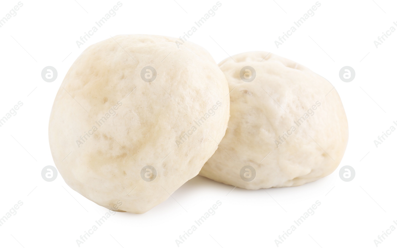 Photo of Delicious chinese steamed buns isolated on white