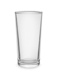 Photo of New clean empty glass isolated on white