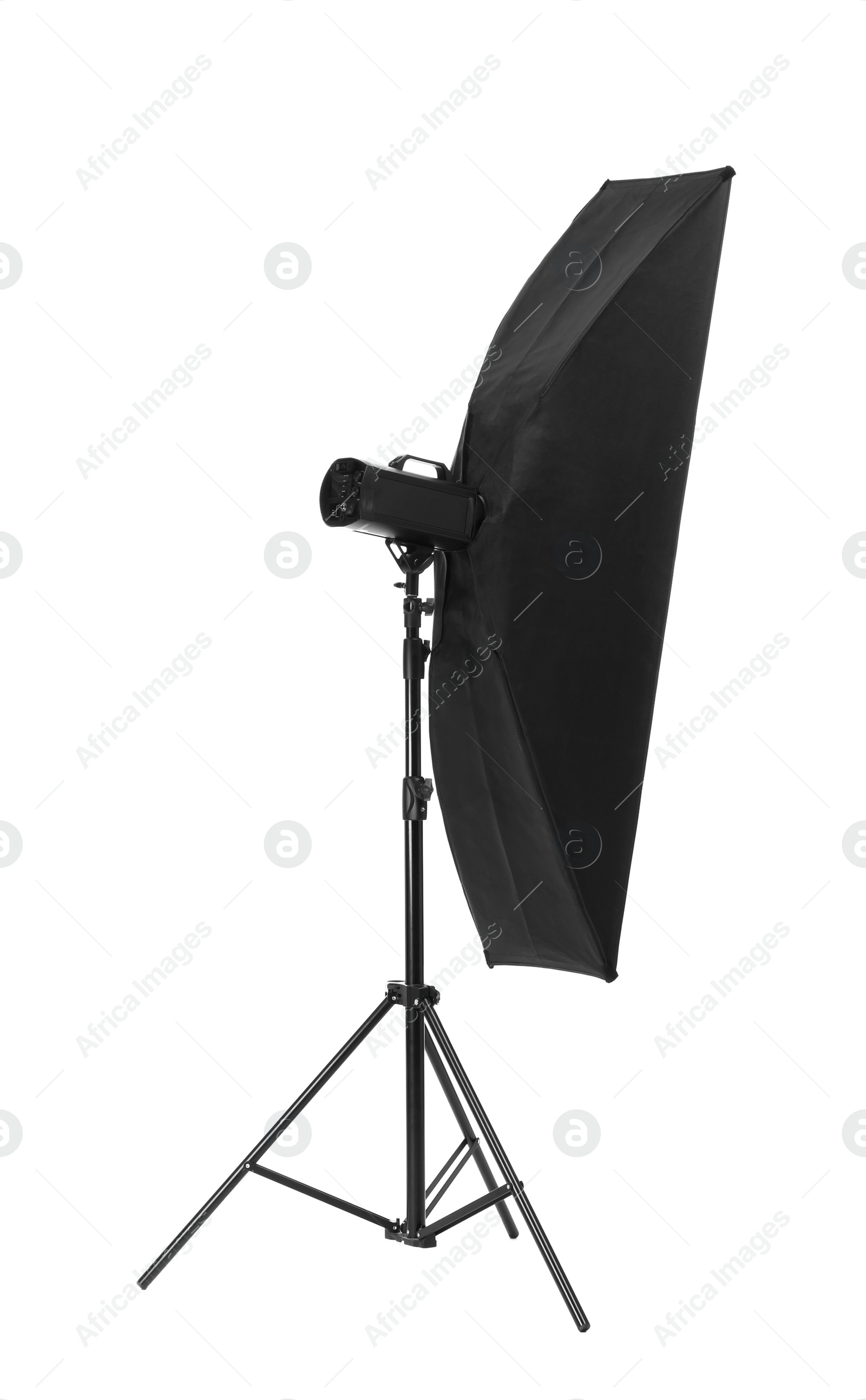 Photo of Studio lighting on white background. Food photography