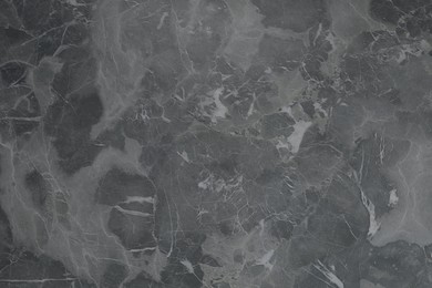 Photo of Texture of grey marble surface as background, closeup