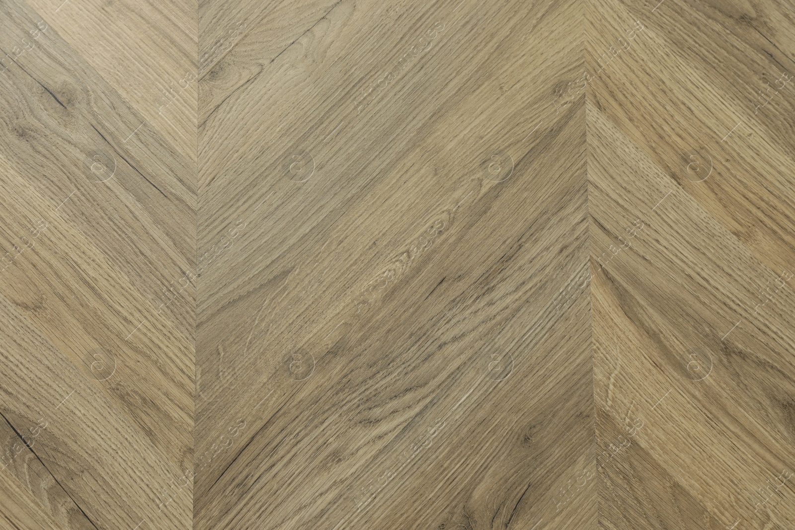 Photo of Modern wooden floor as background, top view