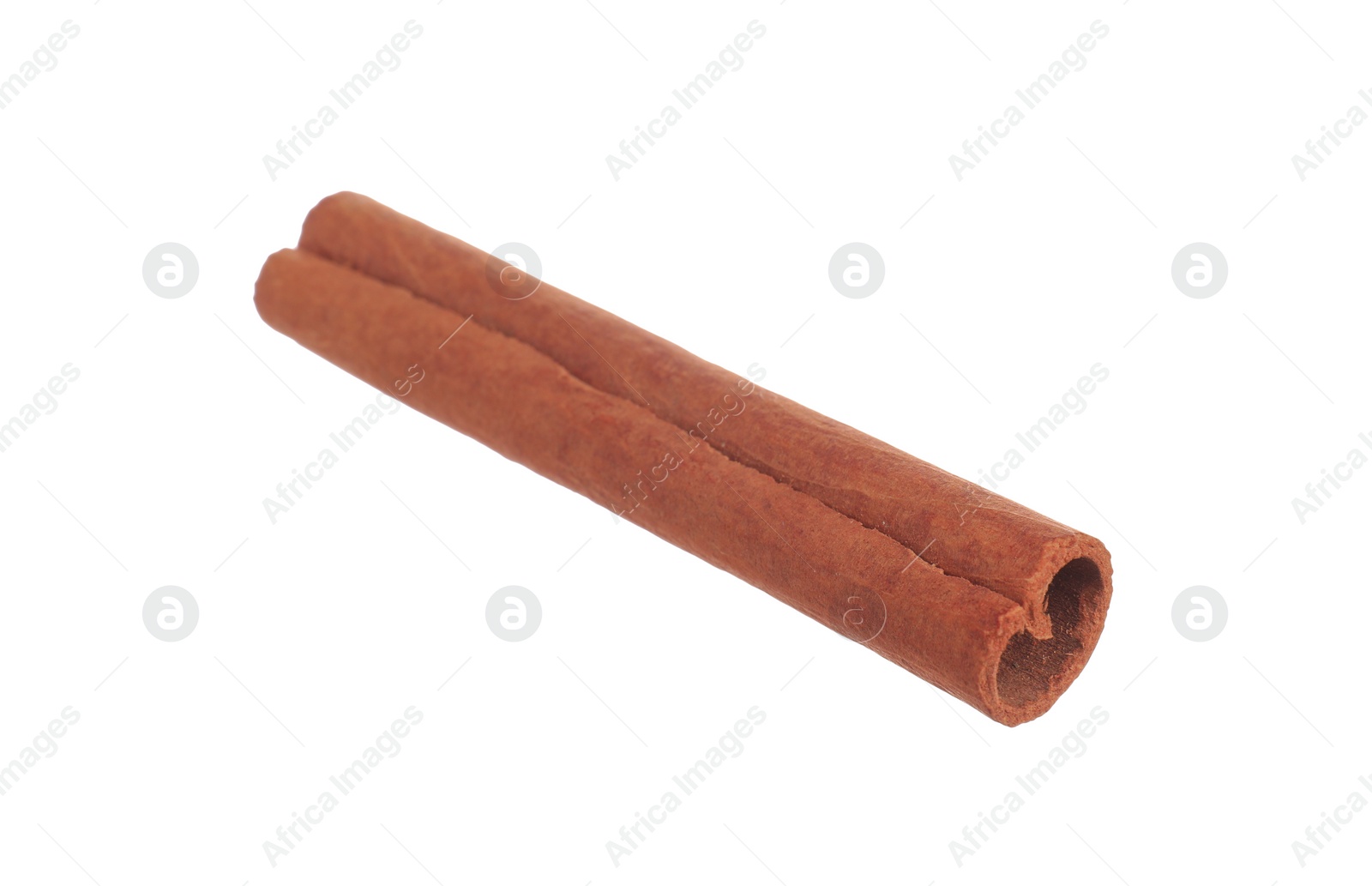 Dry aromatic cinnamon stick isolated on white Photo of Dry aromatic cinnamon stick isolated on white