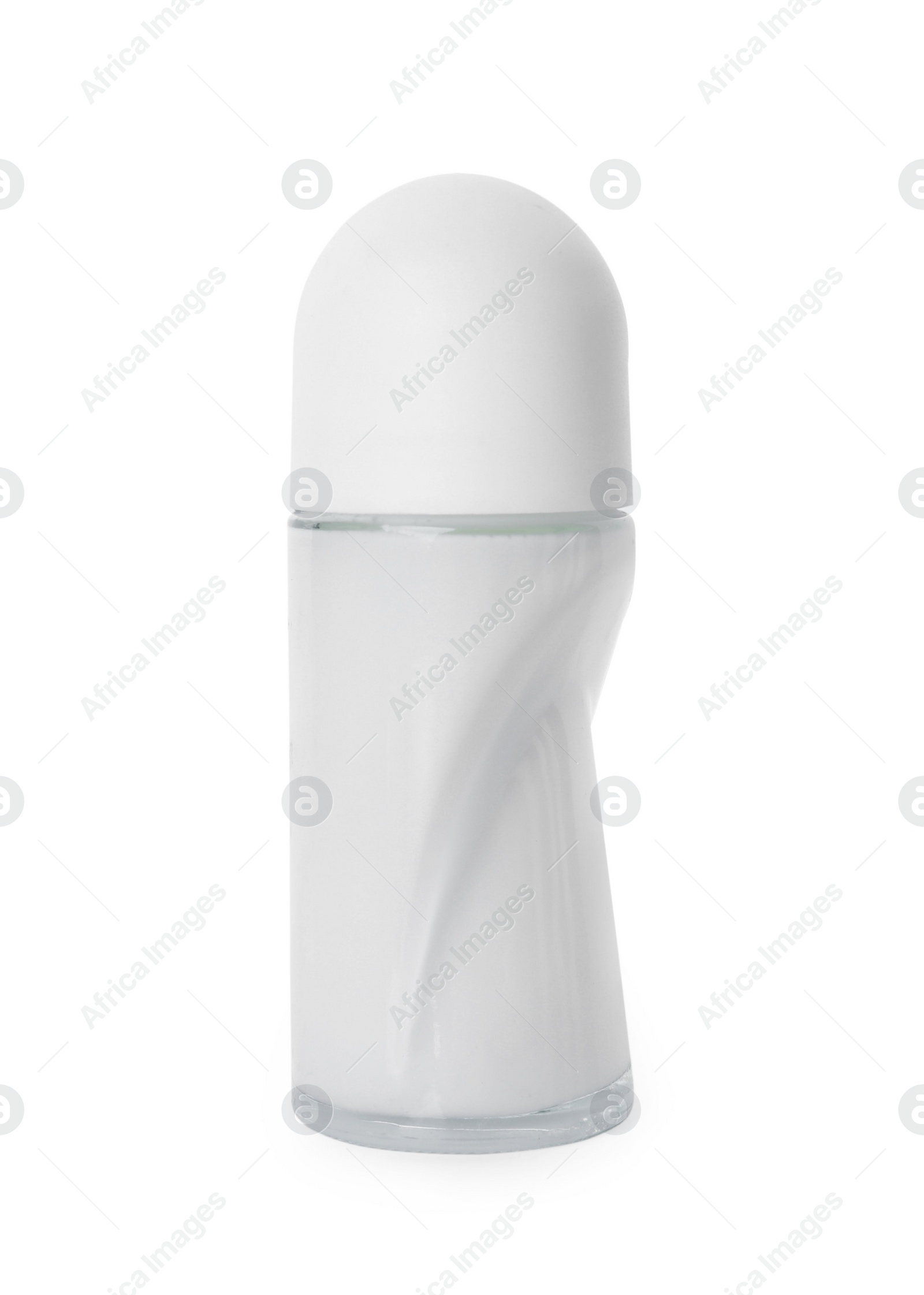 Photo of One roll-on deodorant isolated on white. Personal care product