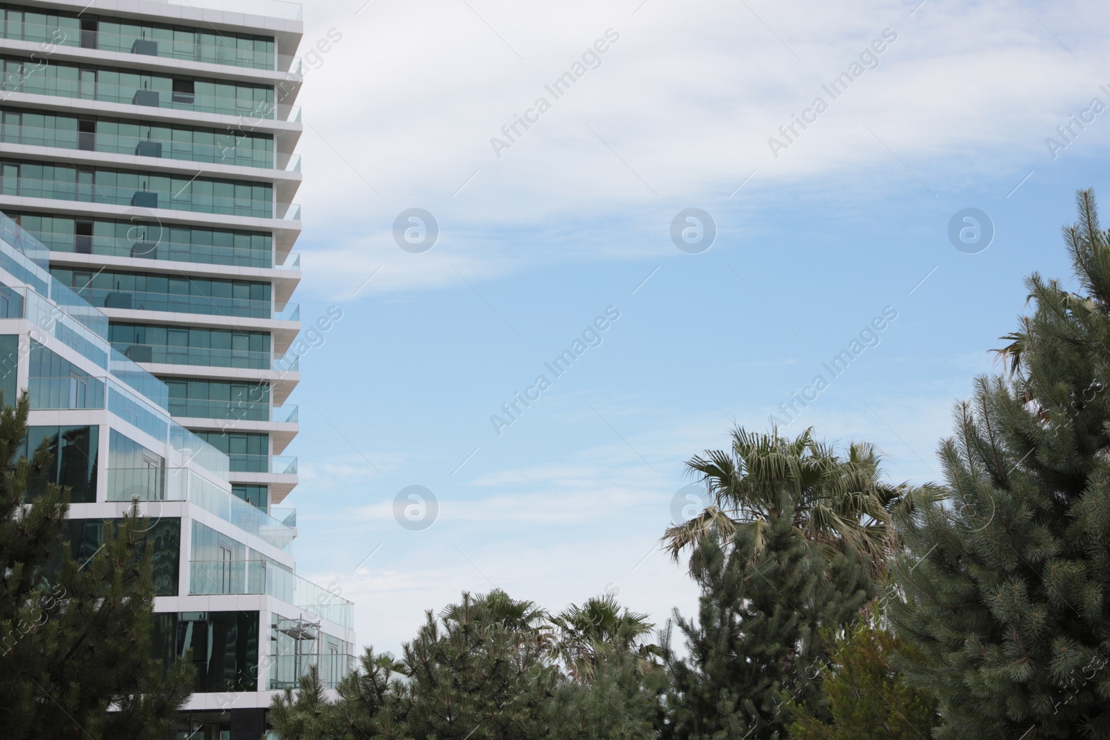 Photo of Batumi, Georgia - June 24, 2022: Beautiful cityscape with modern buildings