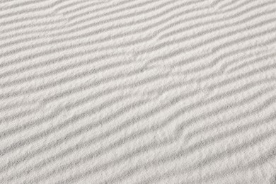 Image of Dry beach sand as background, closeup view