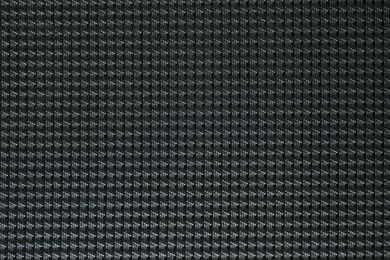 Textured grey fabric as background, closeup view