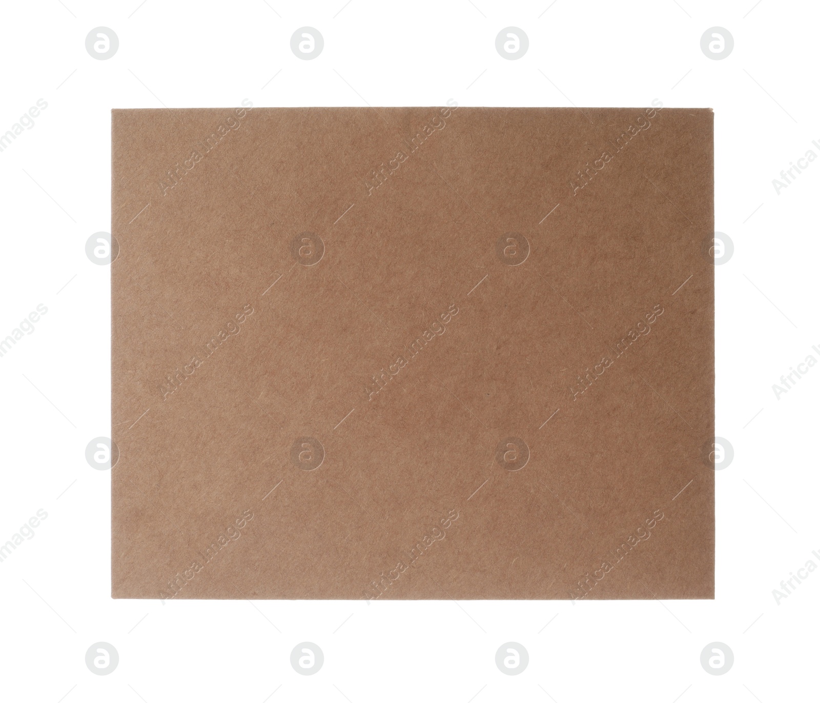 Photo of Brown paper envelope isolated on white. Mail service