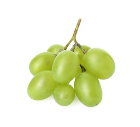 Photo of Fresh ripe juicy grapes isolated on white