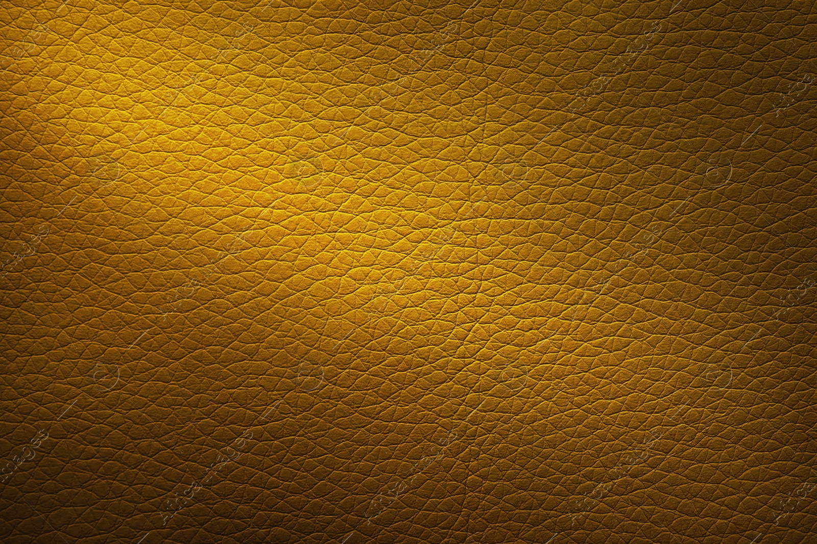 Image of Golden textured surface as background, closeup view