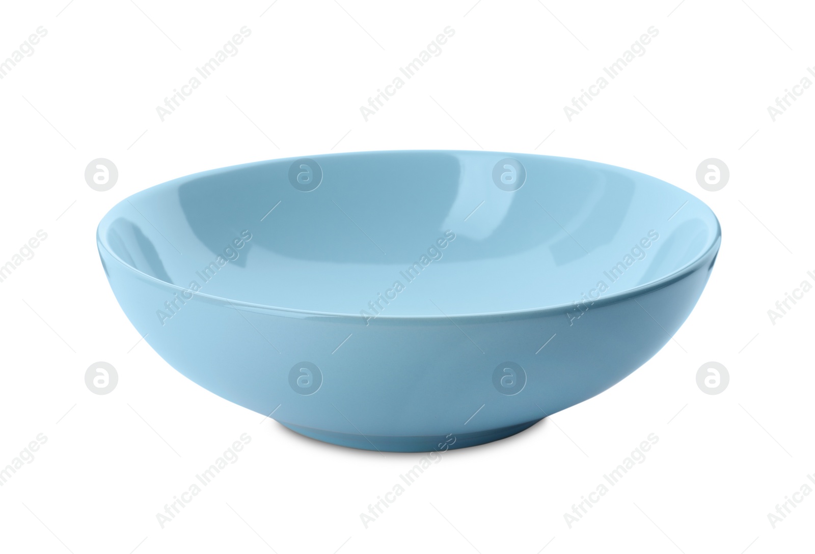 Photo of Clean empty ceramic bowl isolated on white